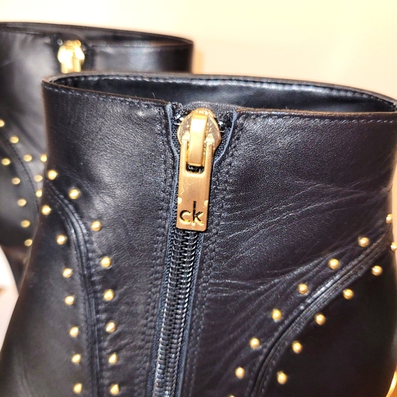Calvin Klein High Heel Ankle Booties - Picture 6 of 8